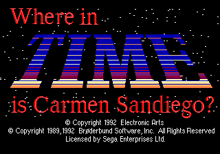 Where in Time is Carmen Sandiego